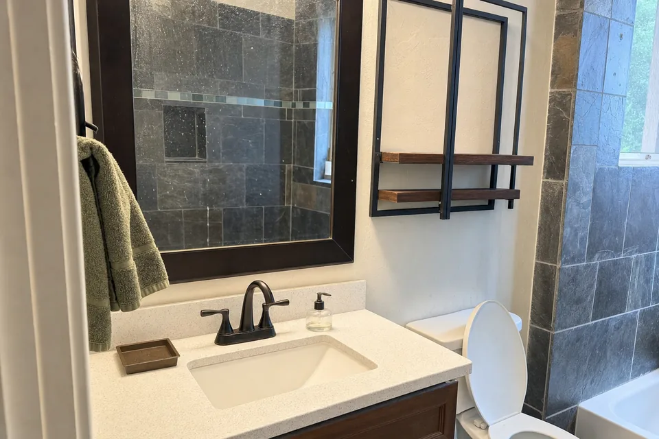 Guest bath before proof