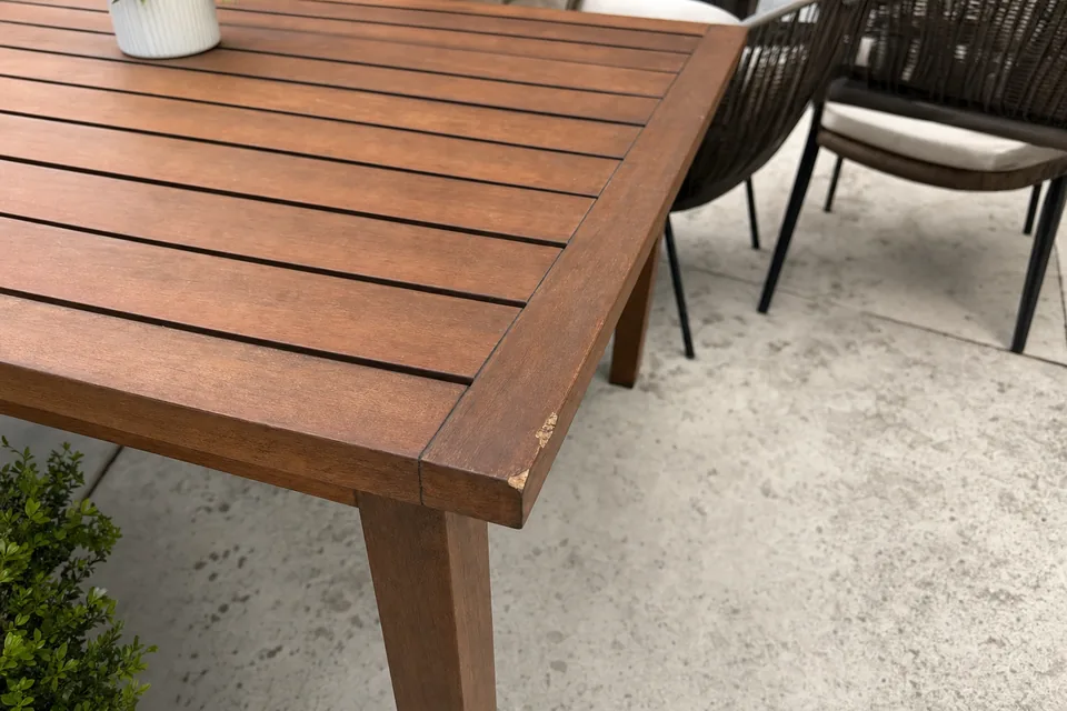 Patio issue proof