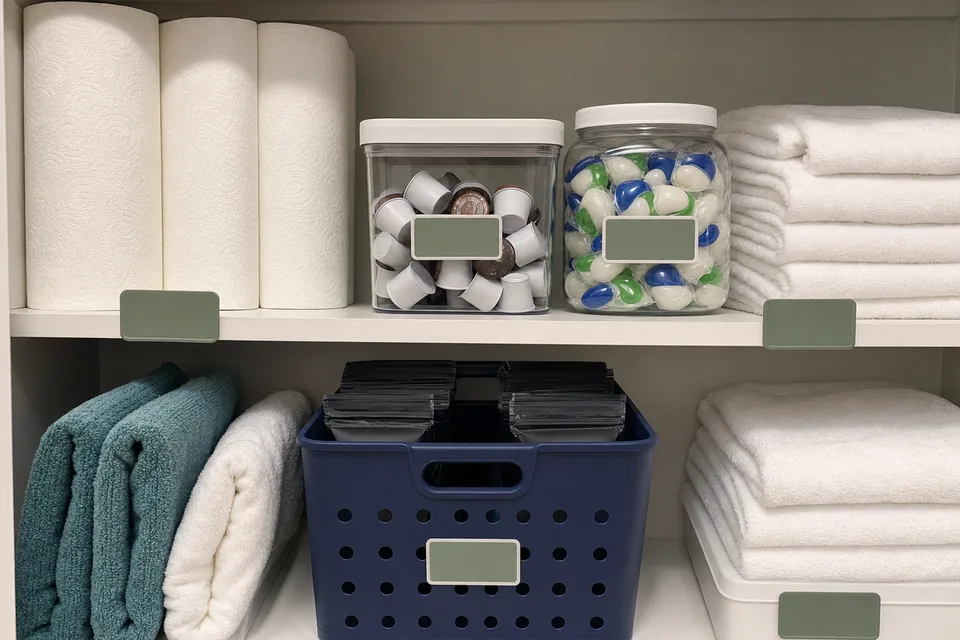 Supply closet restock proof